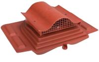 Аэратор кровельный Vilpe Pelti KTV, RAL 3009, красный