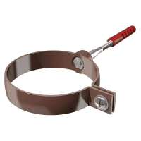 ТН хомут трубы универсальный L=140мм (D125/82), коричневый, шт