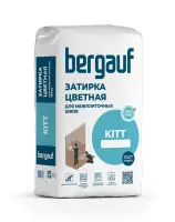 Затирка для швов цементная Bergauf Kitt белый, 25 кг