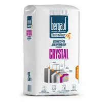 Штукатурка декоративная Bergauf Crystal камешковая зерно 1-1,5 мм, 25 кг