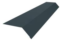 Планка карнизная Металл Профиль 100х69х2000х0,45 мм PE RAL 7024