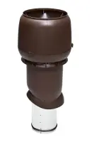 Выход вентиляционный изолированный с колпаком VILPE Flow D=160P/ИЗ/500 RR 32 коричневый
