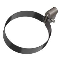 Хомут трубы универсальный ТЕХНОНИКОЛЬ 125/82, L=140 мм, черный