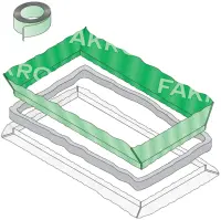 Комплект изоляции для лестниц FAKRO LXD 60х120