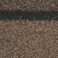 Коньково-карнизная черепица ТЕХНОНИКОЛЬ SHINGLAS, бронзовый микс