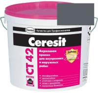 Краска акриловая фасадная Ceresit CT 42 15 л Nebraska 6