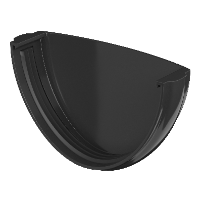 Заглушка желоба ТЕХНОНИКОЛЬ 125/82, черный