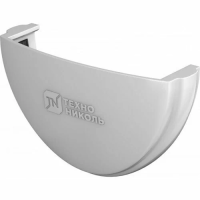 Заглушка желоба ТЕХНОНИКОЛЬ 125/82, белый