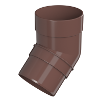Колено трубы ТЕХНОНИКОЛЬ Оптима 120/80, 135°, коричневый
