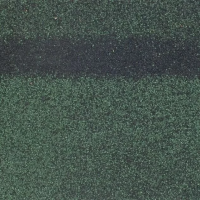 Коньково-карнизная черепица ТЕХНОНИКОЛЬ SHINGLAS Оптима, зеленый