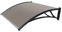 Козырек защитный усиленный FAKRO StopRain 1500, бронзовый