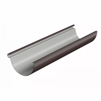 Желоб водосточный ТЕХНОНИКОЛЬ МАКСИ 152/100, 3 м, коричневый