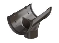 Воронка желоба ТЕХНОНИКОЛЬ 125/82, темно-коричневый