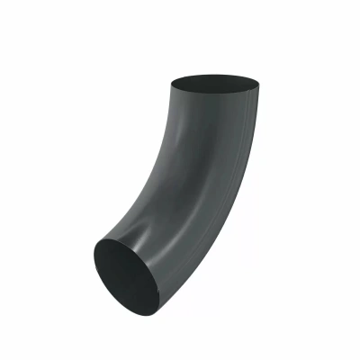 Колено трубы Aquasystem Комфорт 125/90, 72°, RAL 7024