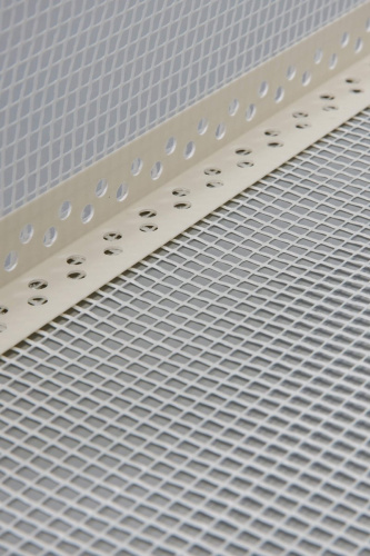 Профиль угловой с армирующей сеткой 10х15 см 2,5 м ПВХ