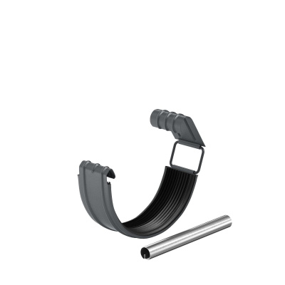 Соединитель желоба Aquasystem Система 100/150 с резиновым уплотнителем и элементом жесткости, PU Matt, RAL 7024