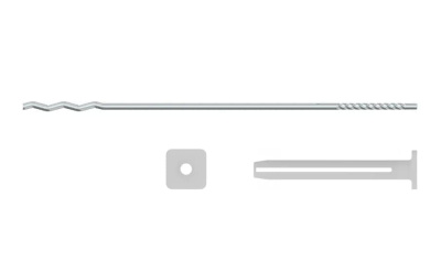 Гибкая связь Termoclip 2MT Е, 4x295 мм, 250 шт