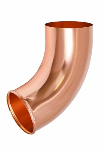 Отвод трубы AQUASYSTEM Система 100/150 медь