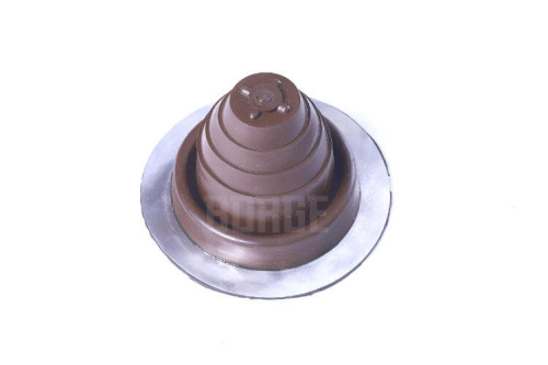 Проходка кровельная Borge №2, D=45-75 мм, коричневая