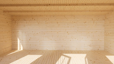 Садовый дом 21 Соло Стандарт брус 44 мм