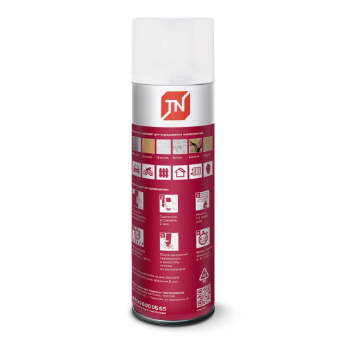 Эмаль аэрозольная ТЕХНОНИКОЛЬ белая матовая 9003М