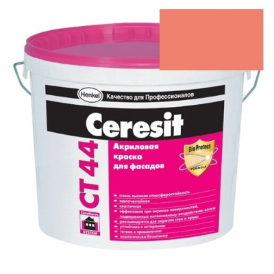 Краска акриловая фасадная Ceresit CT 44 15 л Indiana 5