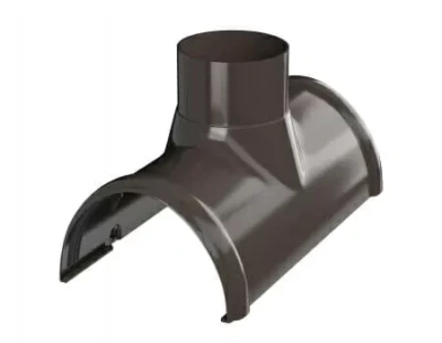 Воронка желоба ТЕХНОНИКОЛЬ 125/82, темно-коричневый