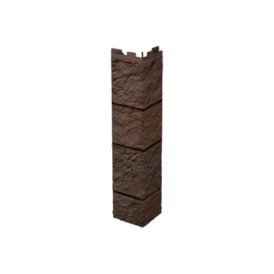 Угол наружный ТЕХНОНИКОЛЬ Песчаник Темно-коричневый