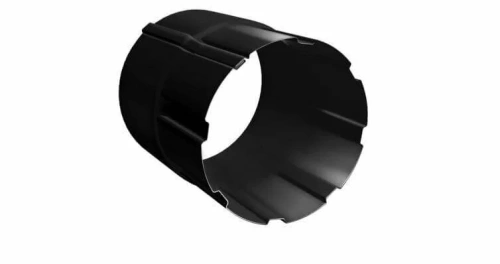 Соединитель трубы Grand Line 125/90, Gr-double, RAL 9005