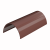 Желоб водосточный ТЕХНОНИКОЛЬ 125/82, 1,5 м, коричневый