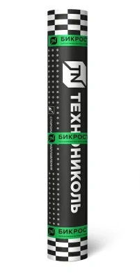 Материал кровельный Бикрост ЭКП-4, верхий слой, полиэфир, 10 м²