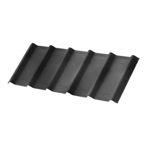 Черепица кровельная битумная Ондулин Ондувилла, 1070х400 мм, Туманная ночь