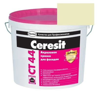 Краска акриловая фасадная Ceresit CT 44 15 л Ceylon 2
