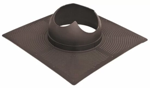 Элемент проходной Krovent Base-VT Wave 110, коричневый