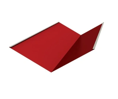 Планка ендовы нижней Металл Профиль 298х298х2000х0,5 мм NormanMP RAL 6005