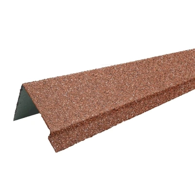 ТЕХНОНИКОЛЬ HAUBERK наличник оконный металлический LUX, красный, шт.