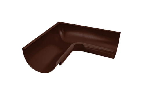 Угол желоба внутренний Aquasystem 125/90, 90°, Pural Matt, RAL 8017