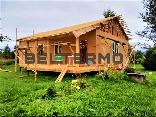 Плита БЕЛТЕРМО Floor Флур 20 мм, шип-паз, 2490*590 (160 кг/м³)