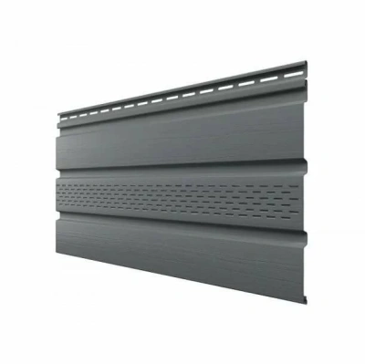 Софит частично перфорированный ТЕХНОНИКОЛЬ Оптима, 3000 мм, бруния