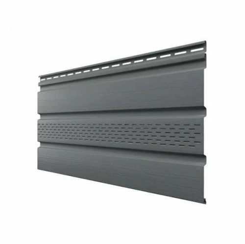 Софит частично перфорированный ТЕХНОНИКОЛЬ Оптима, 3000 мм, бруния