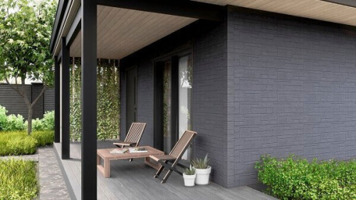 Фасадная панель ТЕХНОНИКОЛЬ ОПТИМА Песчаник серый