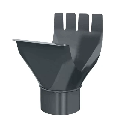 Воронка водосборная Металл Профиль 125/90, PE-Double, RAL 7024