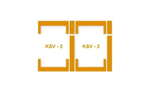 Часть оклада окна комбинированного Fakro KSV-2 06, 78х118 см