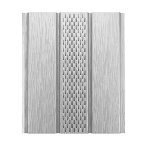 Софит металлический с центральной перфорацией AQUASYSTEM 303х2400 мм Pural RR 20