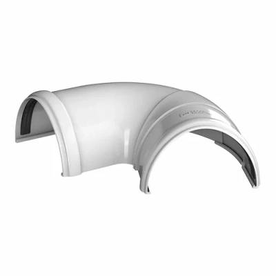 Угол желоба регулируемый ТЕХНОНИКОЛЬ 125/82, 90°-150°, белый