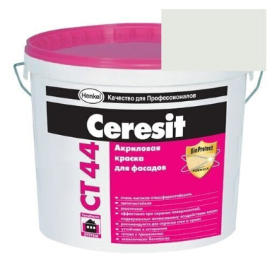 Краска акриловая фасадная Ceresit CT 44 15 л Montana 1