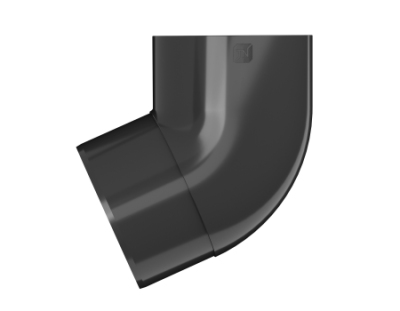 Колено трубы ТЕХНОНИКОЛЬ МАКСИ 152/100, 67°, антрацит