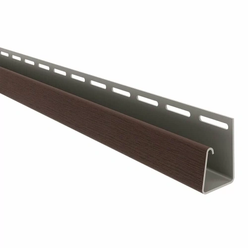 ТН, J профиль для фасадных панелей (темно-коричневый)