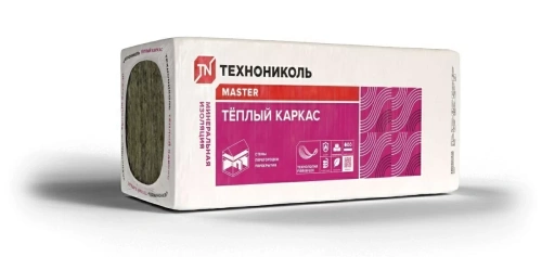 Плита минераловатная ТЕХНОНИКОЛЬ 37 PN Теплый каркас, 1200x610x100 мм, 3,66 м2