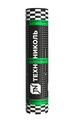 Материал кровельный Бикроэласт ЭПП-3, нижний слой, полиэфир, 15 м²
